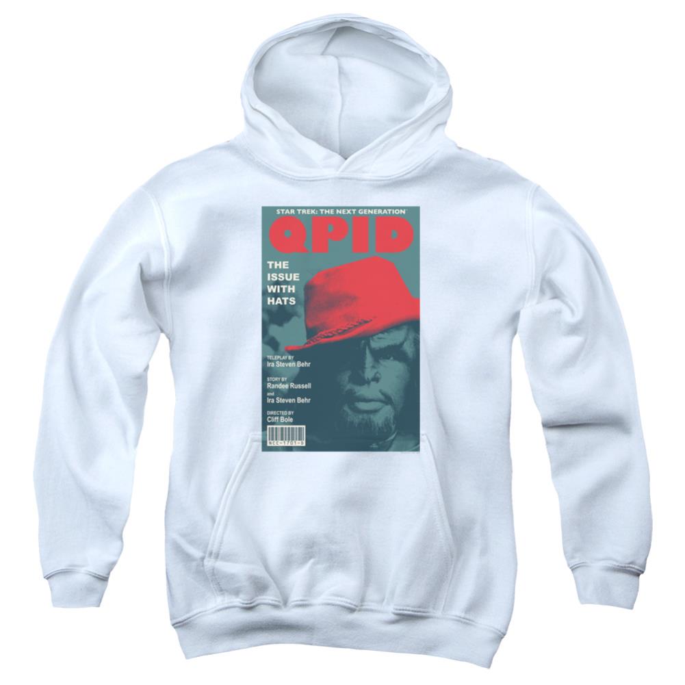 Star Trek TNG Season 4 Episode 20 Youth Cotton Poly Pull-Over Hoodie