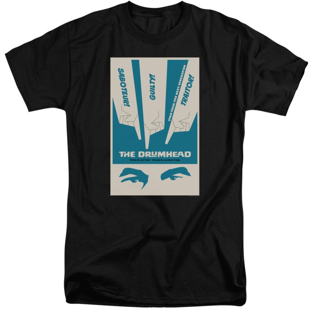 Star Trek TNG Season 4 Episode 21 Men's 18/1 Tall Cotton Short-Sleeve T-Shirt