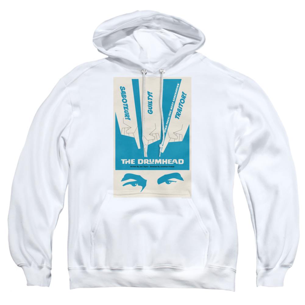 Star Trek TNG Season 4 Episode 21 Men's Pull-Over 75 25 Poly Hoodie