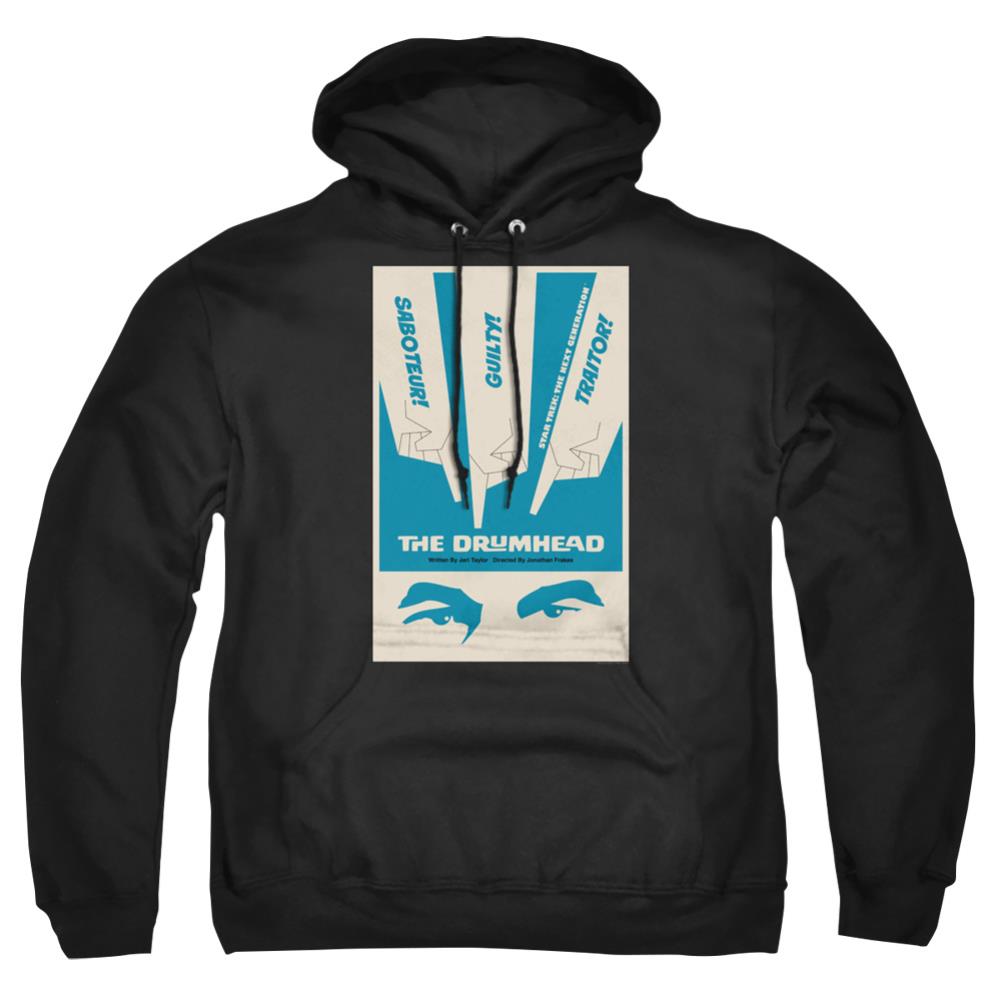 Star Trek TNG Season 4 Episode 21 Men's Pull-Over 75 25 Poly Hoodie
