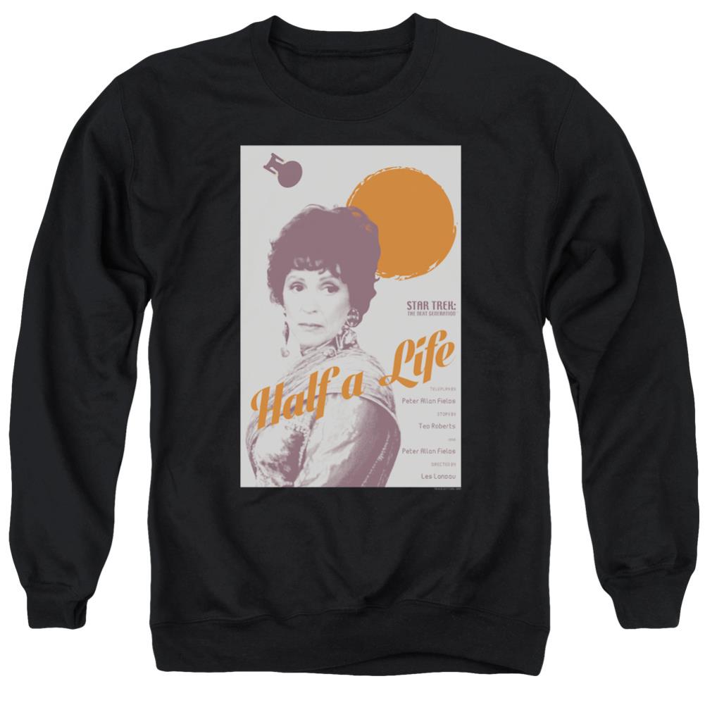 Star Trek TNG Season 4 Episode 22 Men's Crewneck 50 50 Poly Long-Sleeve T-Shirt