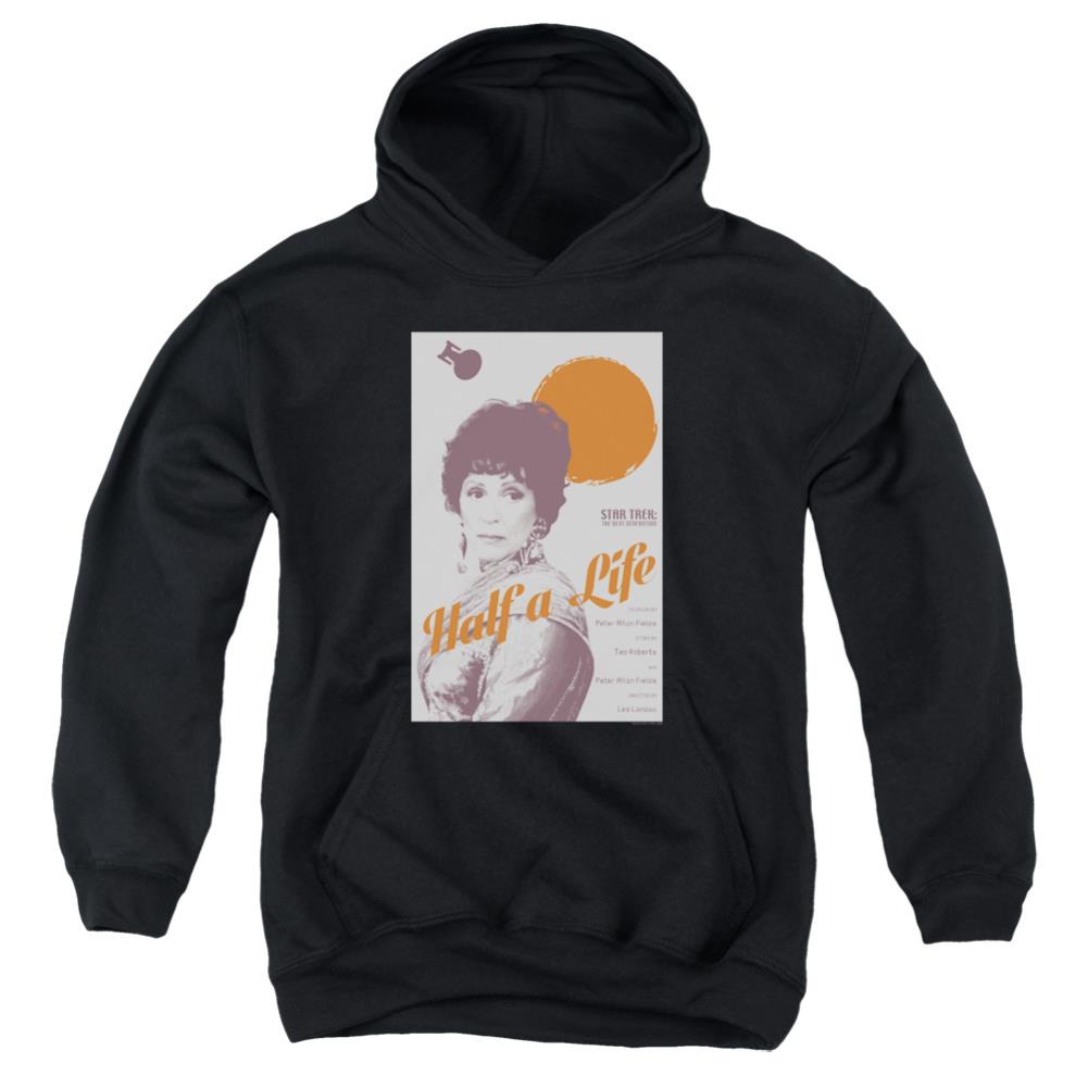 Star Trek TNG Season 4 Episode 22 Youth Cotton Poly Pull-Over Hoodie