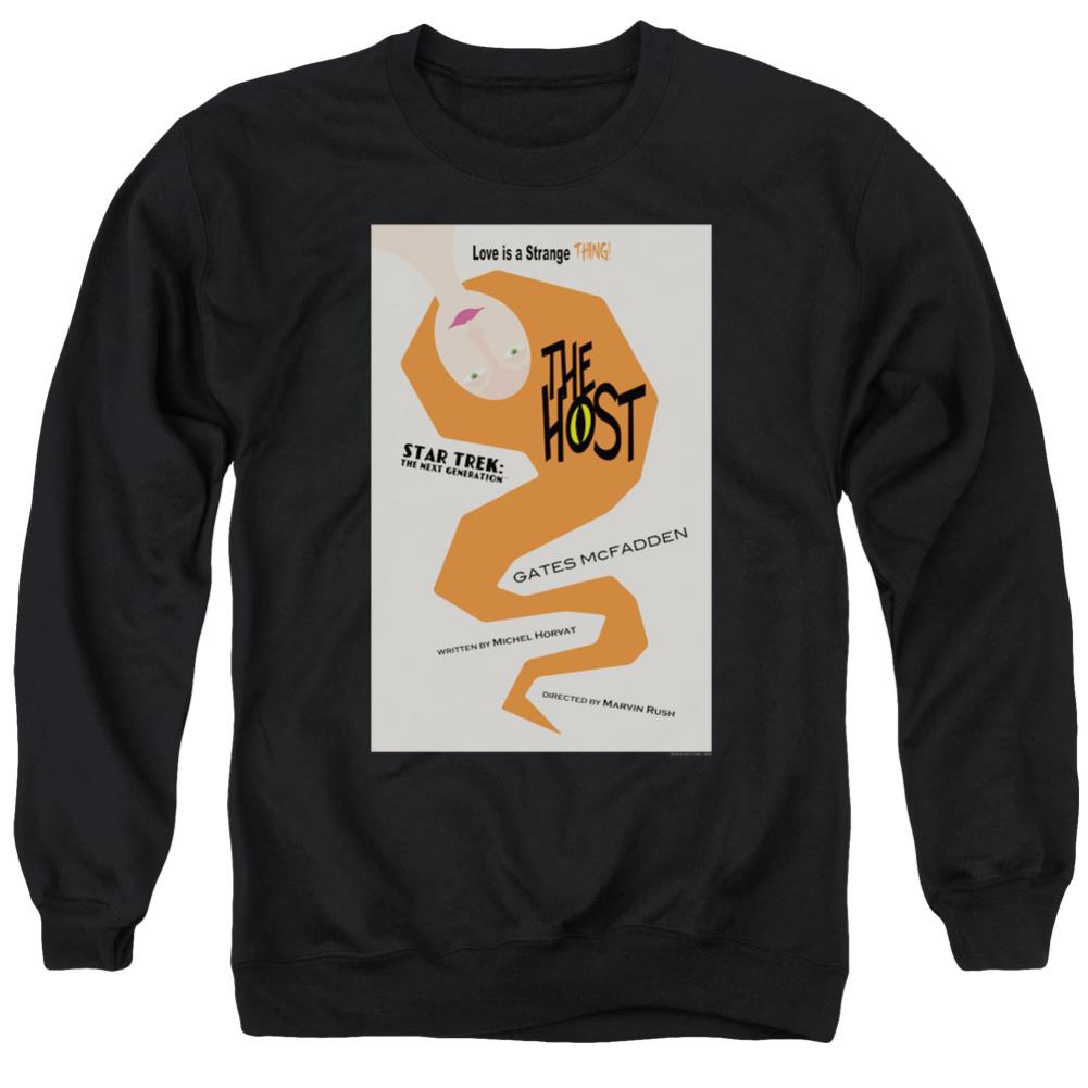 Star Trek TNG Season 4 Episode 23 Men's Crewneck 50 50 Poly Long-Sleeve T-Shirt