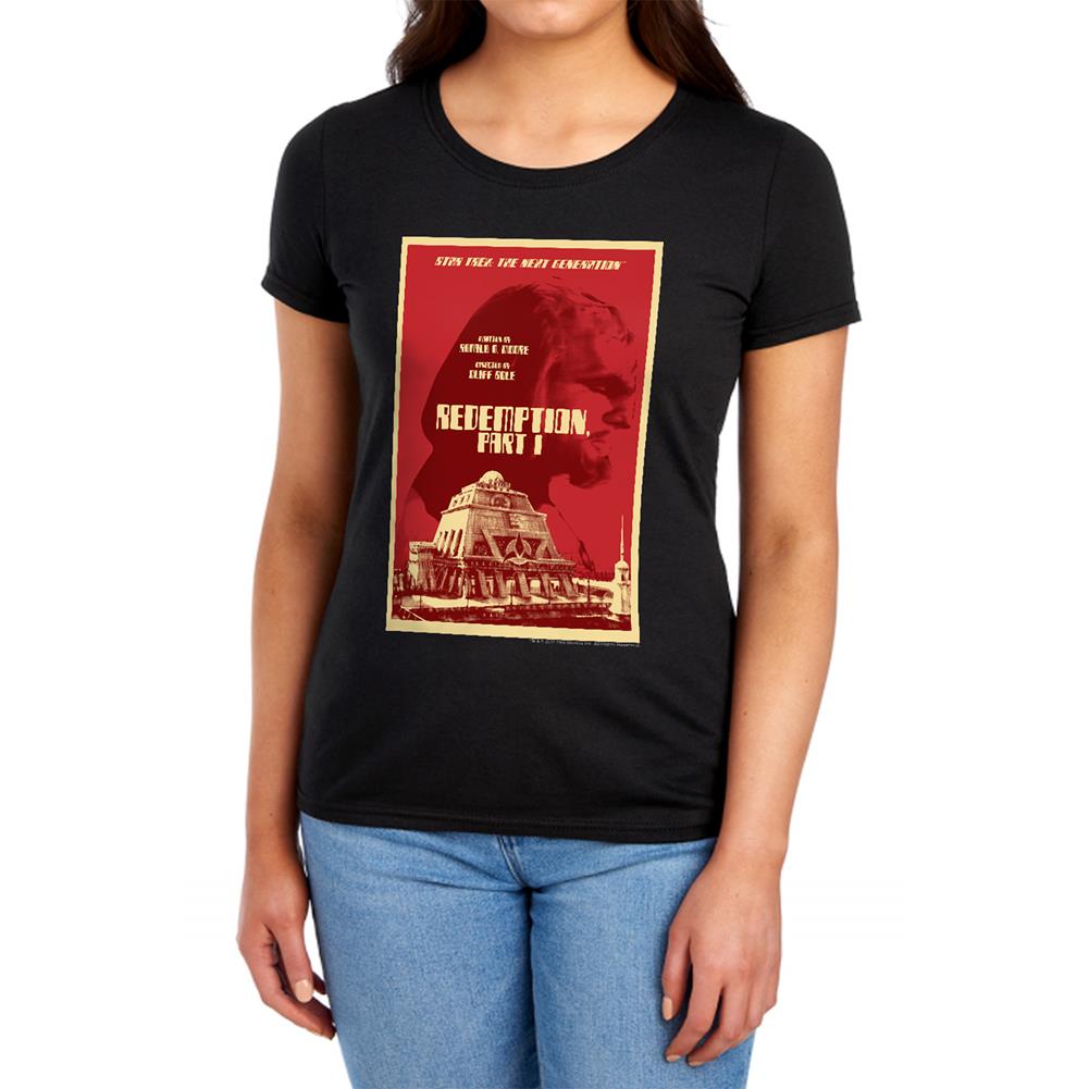 Star Trek TNG Season 4 Episode 26 Women's 18/1 Cotton Short-Sleeve T-Shirt