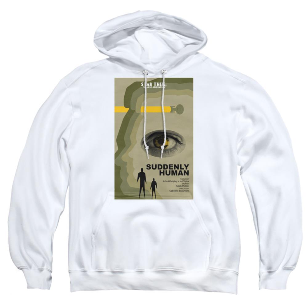 Star Trek TNG Season 4 Episode 4 Men's Pull-Over 75 25 Poly Hoodie