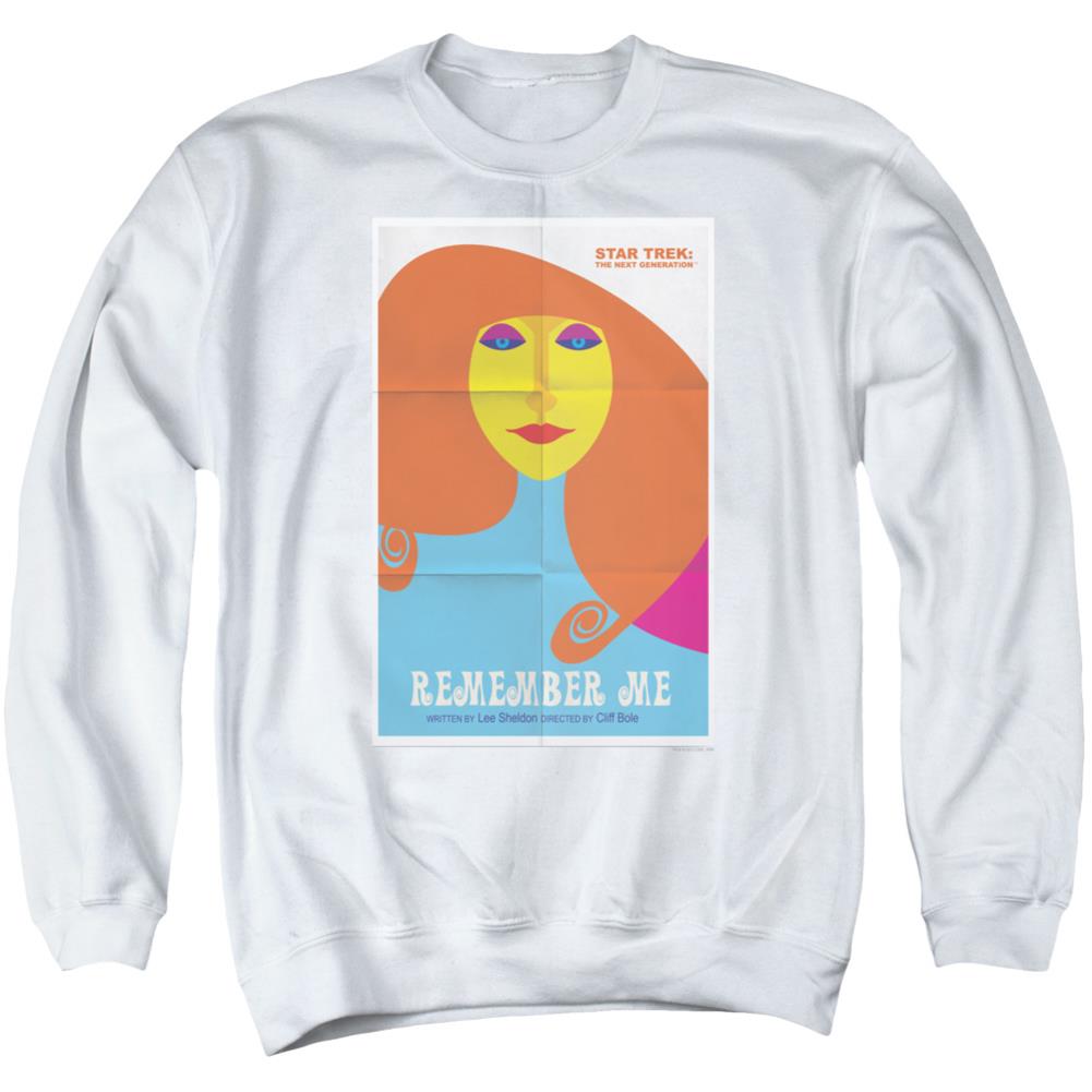 Star Trek TNG Season 4 Episode 5 Men's Crewneck 50 50 Poly Long-Sleeve T-Shirt