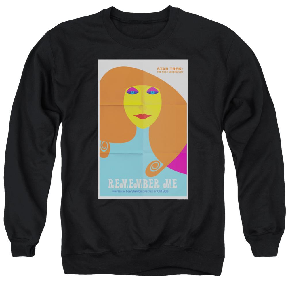 Star Trek TNG Season 4 Episode 5 Men's Crewneck 50 50 Poly Long-Sleeve T-Shirt