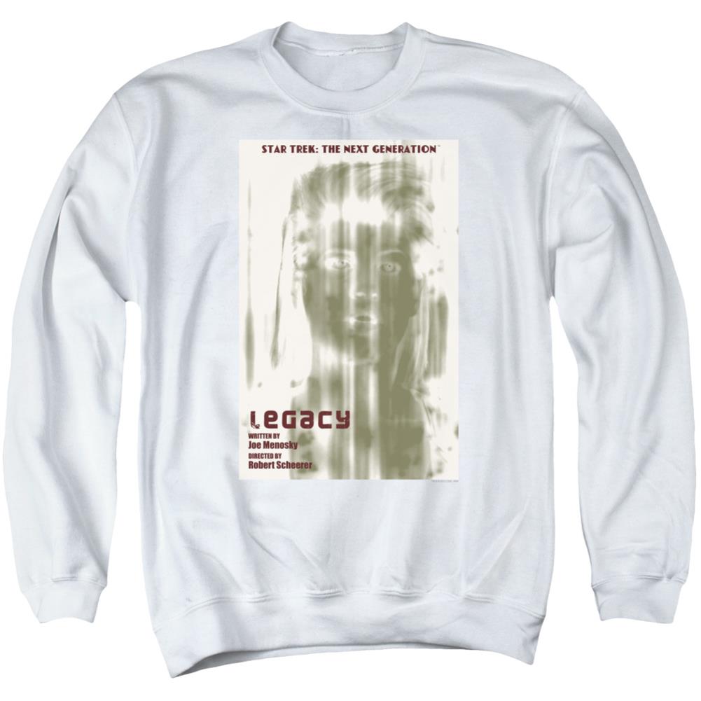 Star Trek TNG Season 4 Episode 6 Men's Crewneck 50 50 Poly Long-Sleeve T-Shirt