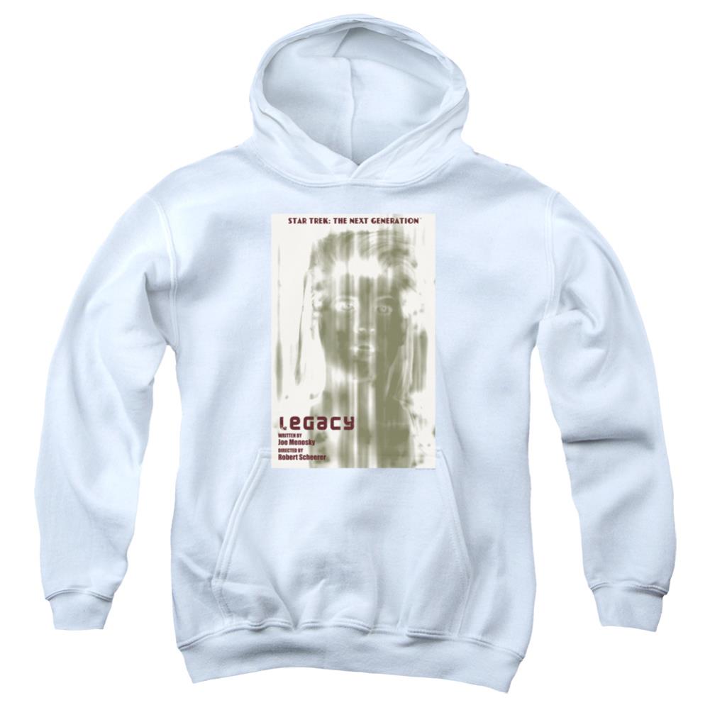 Star Trek TNG Season 4 Episode 6 Youth Cotton Poly Pull-Over Hoodie