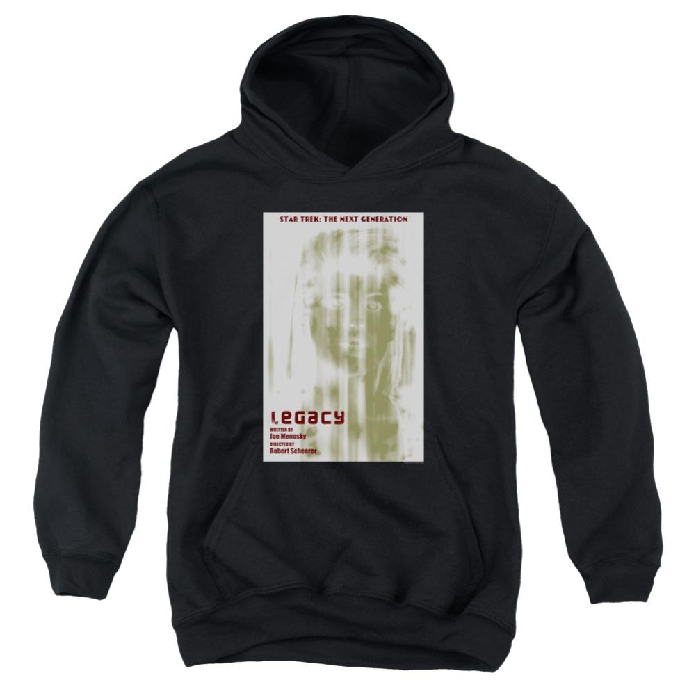 Star Trek TNG Season 4 Episode 6 Youth Cotton Poly Pull-Over Hoodie