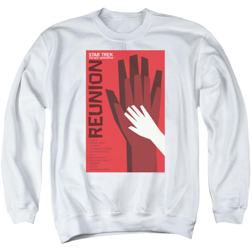 Star Trek TNG Season 4 Episode 7 Men's Crewneck 50 50 Poly Long-Sleeve T-Shirt
