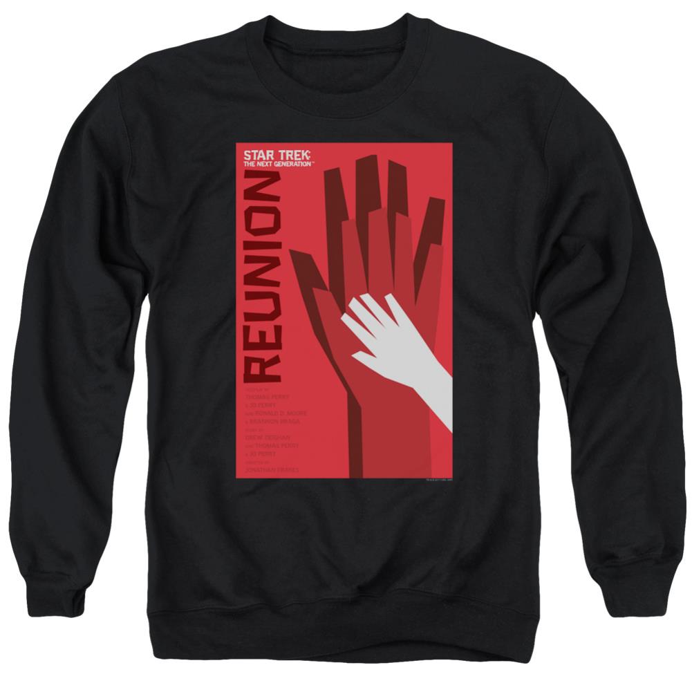 Star Trek TNG Season 4 Episode 7 Men's Crewneck 50 50 Poly Long-Sleeve T-Shirt
