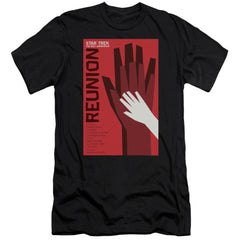 Star Trek TNG Season 4 Episode 7 Men's Ultra-Soft 30/1 Cotton Slim Short-Sleeve T-Shirt