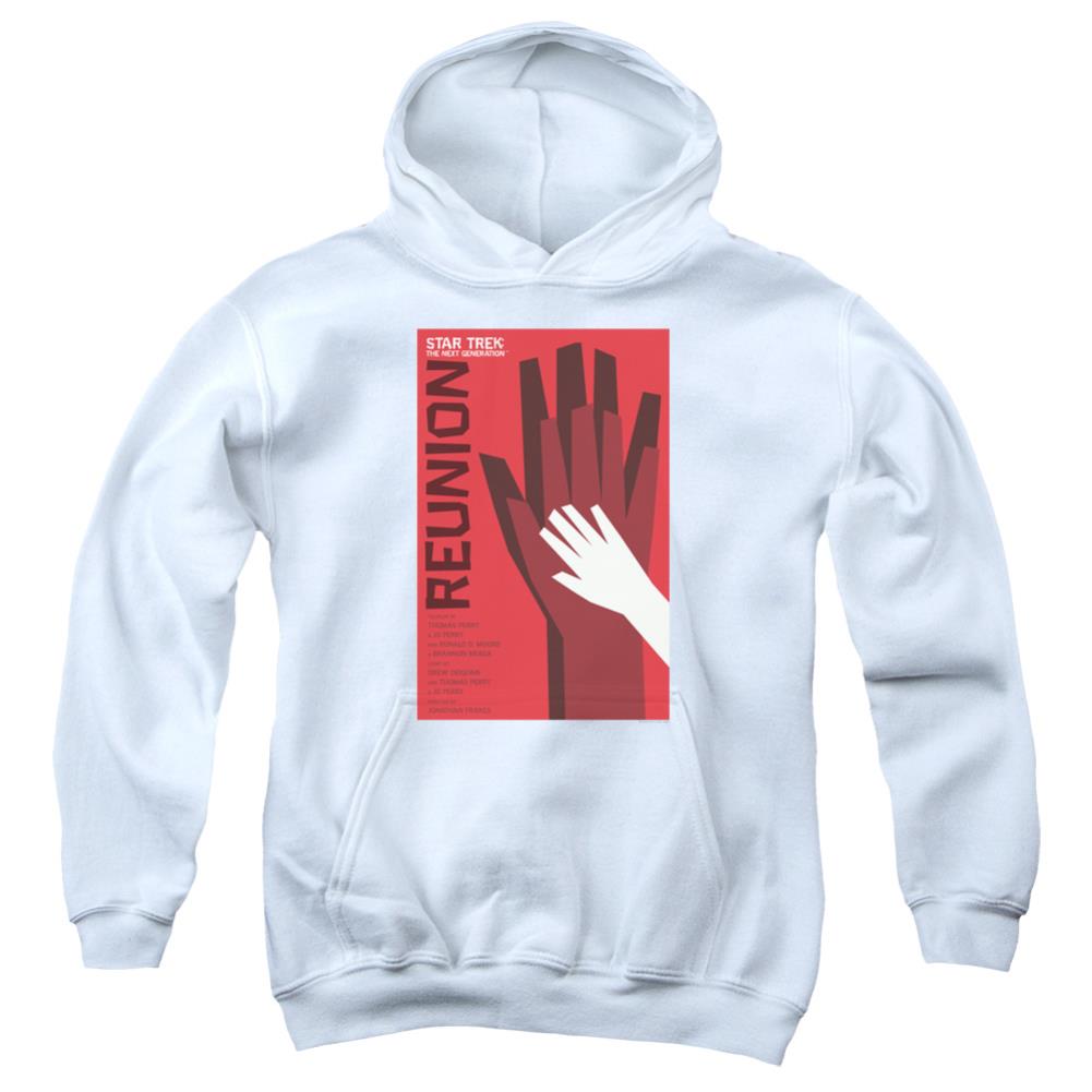 Star Trek TNG Season 4 Episode 7 Youth Cotton Poly Pull-Over Hoodie