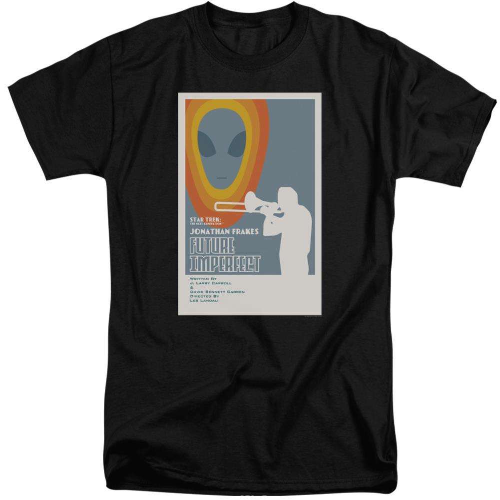 Star Trek TNG Season 4 Episode 8 Men's 18/1 Tall Cotton Short-Sleeve T-Shirt
