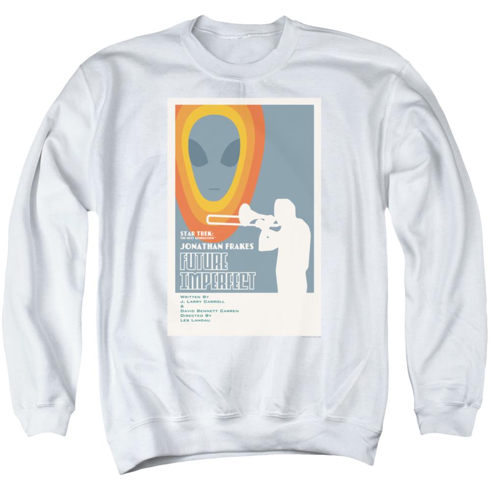 Star Trek TNG Season 4 Episode 8 Men's Crewneck 50 50 Poly Long-Sleeve T-Shirt