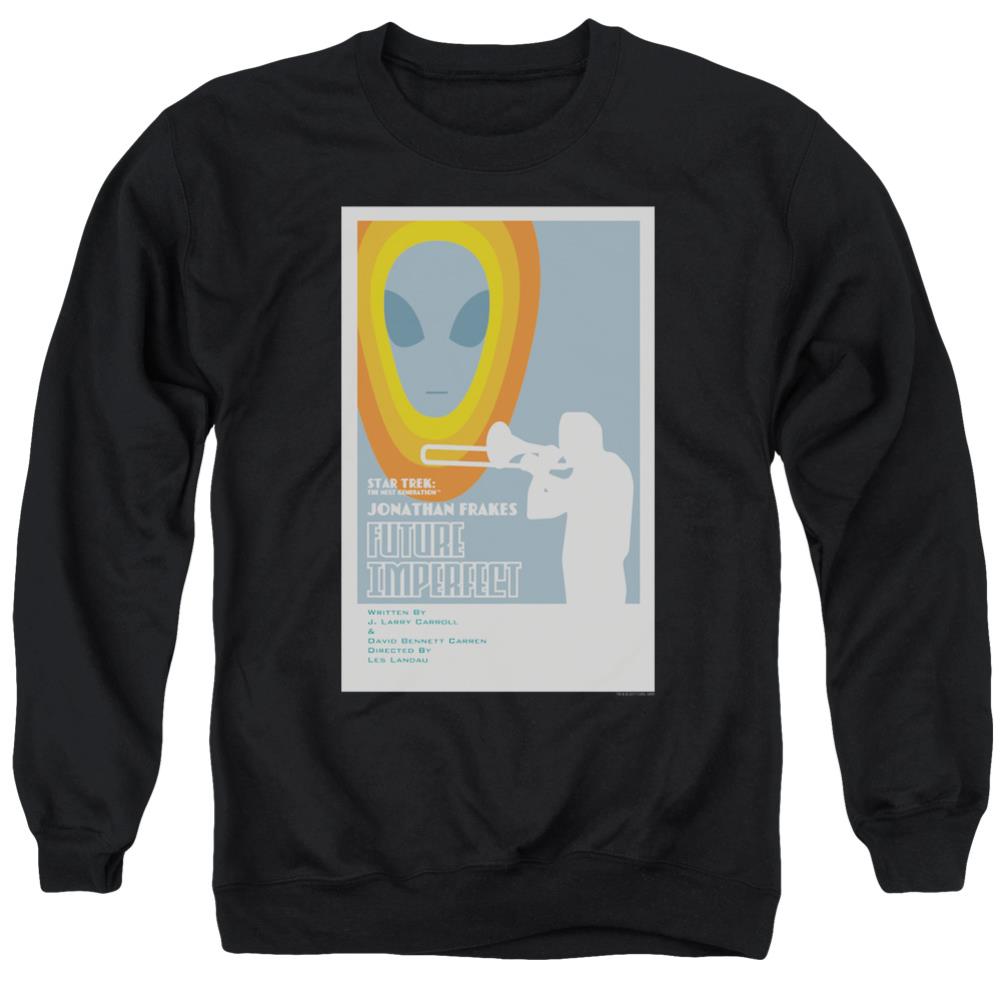 Star Trek TNG Season 4 Episode 8 Men's Crewneck 50 50 Poly Long-Sleeve T-Shirt