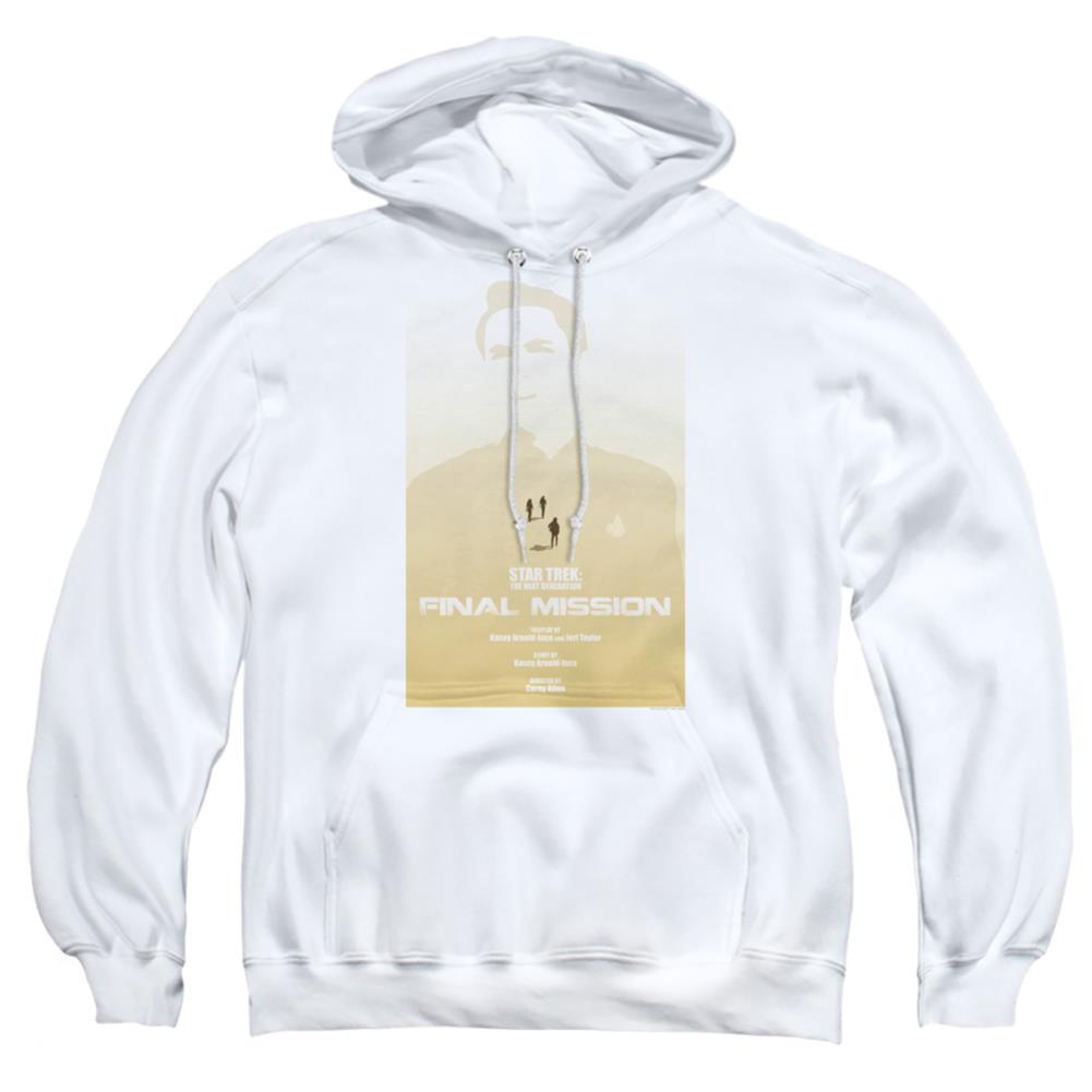 Star Trek TNG Season 4 Episode 9 Men's Pull-Over 75 25 Poly Hoodie