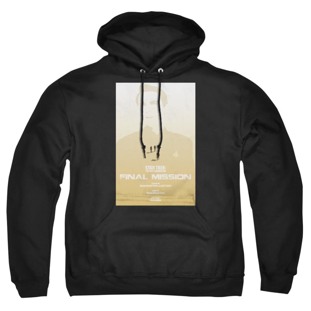 Star Trek TNG Season 4 Episode 9 Men's Pull-Over 75 25 Poly Hoodie
