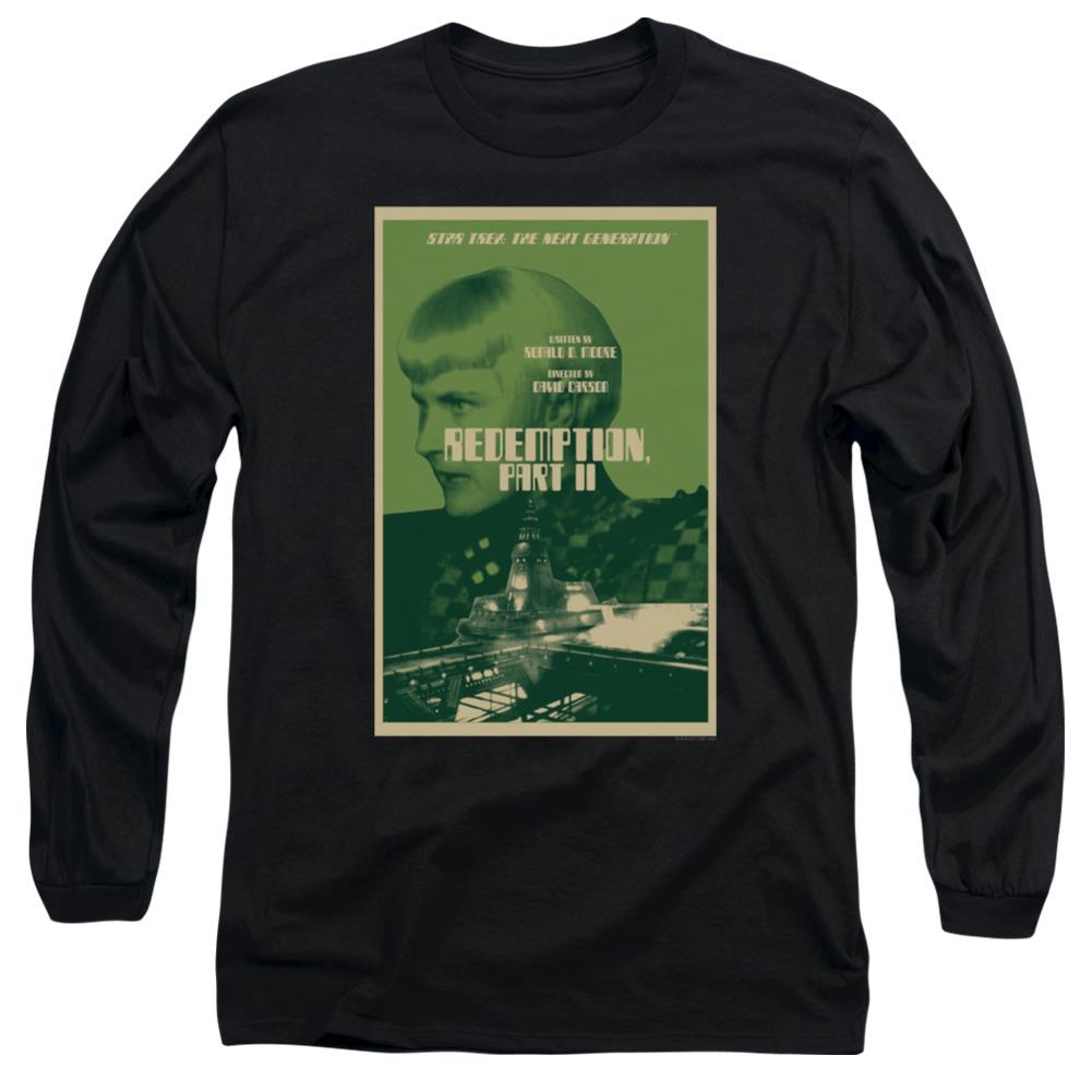 Star Trek TNG Season 5 Episode 1 Men's 18/1 Cotton Long-Sleeve T-Shirt