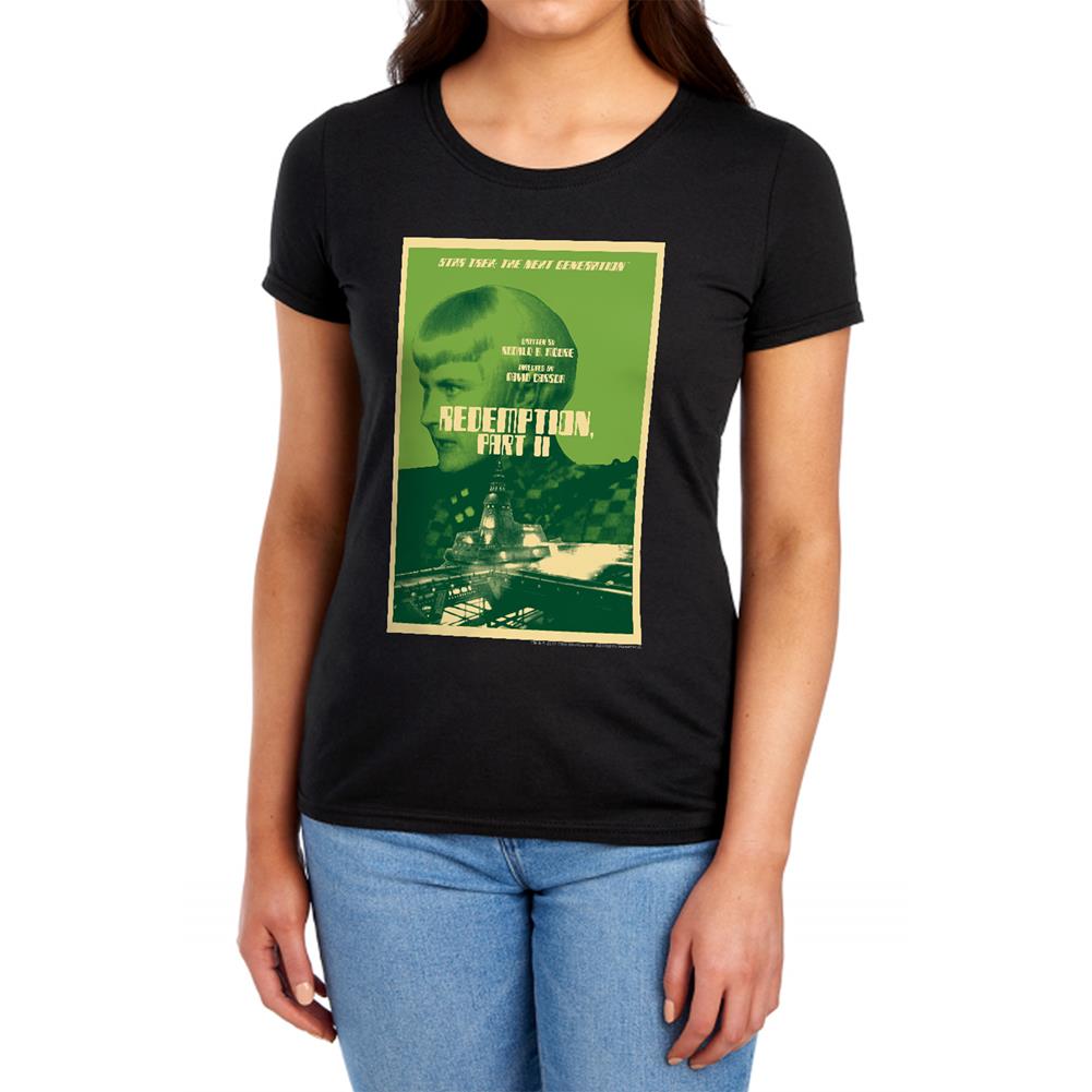 Star Trek TNG Season 5 Episode 1 Women's 18/1 Cotton Short-Sleeve T-Shirt