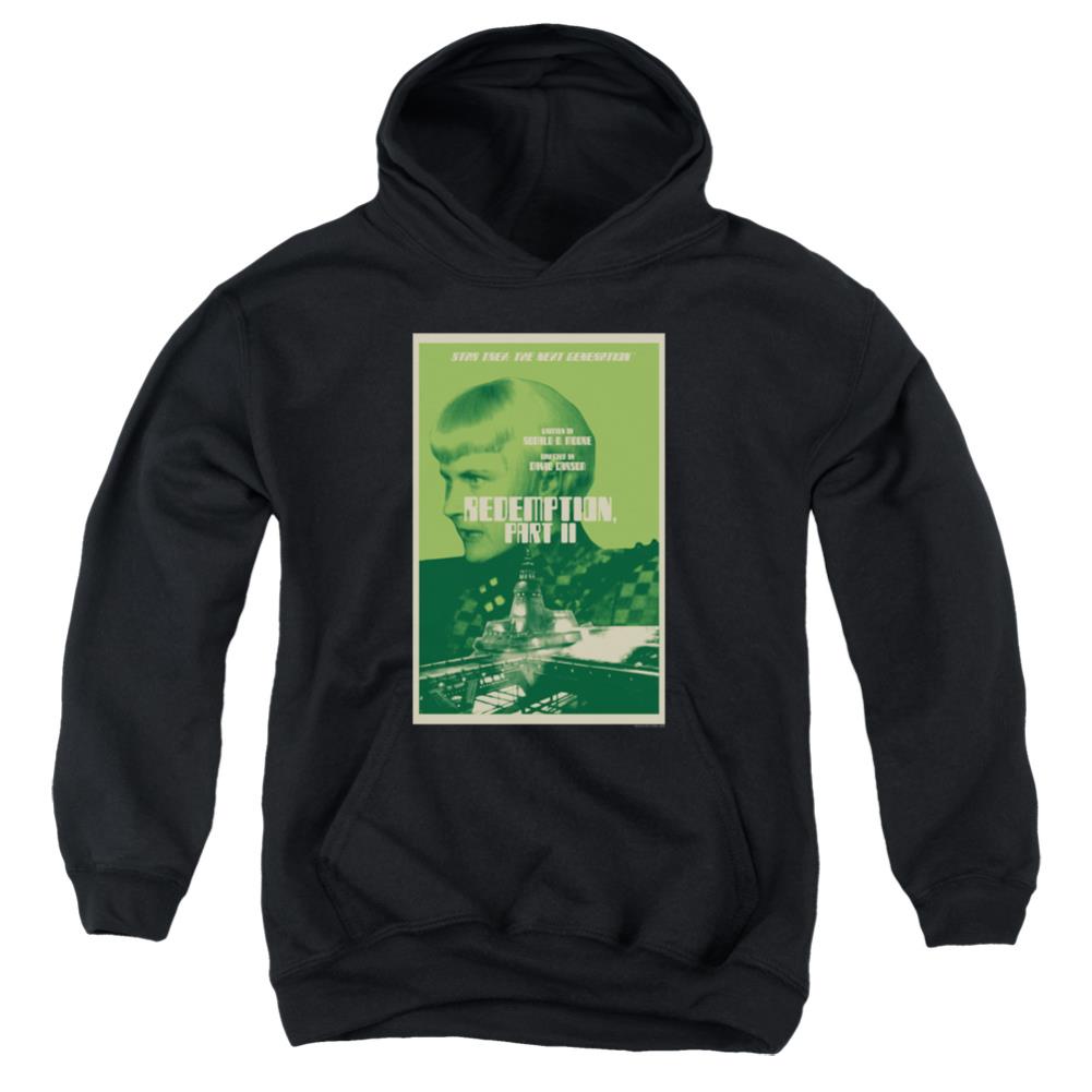 Star Trek TNG Season 5 Episode 1 Youth Cotton Poly Pull-Over Hoodie