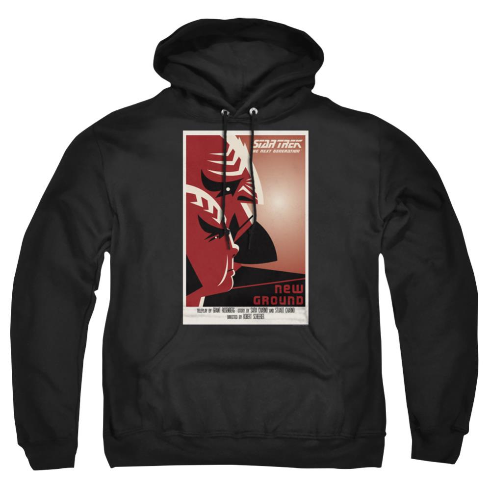 Star Trek TNG Season 5 Episode 10 Men's Pull-Over 75 25 Poly Hoodie
