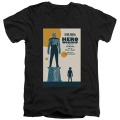 Star Trek TNG Season 5 Episode 11 Men's 30/1 Cotton Slim V-Neck T-Shirt