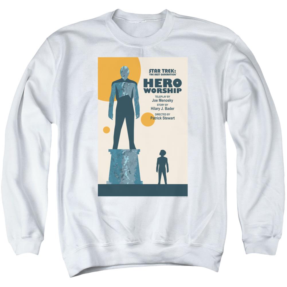 Star Trek TNG Season 5 Episode 11 Men's Crewneck 50 50 Poly Long-Sleeve T-Shirt