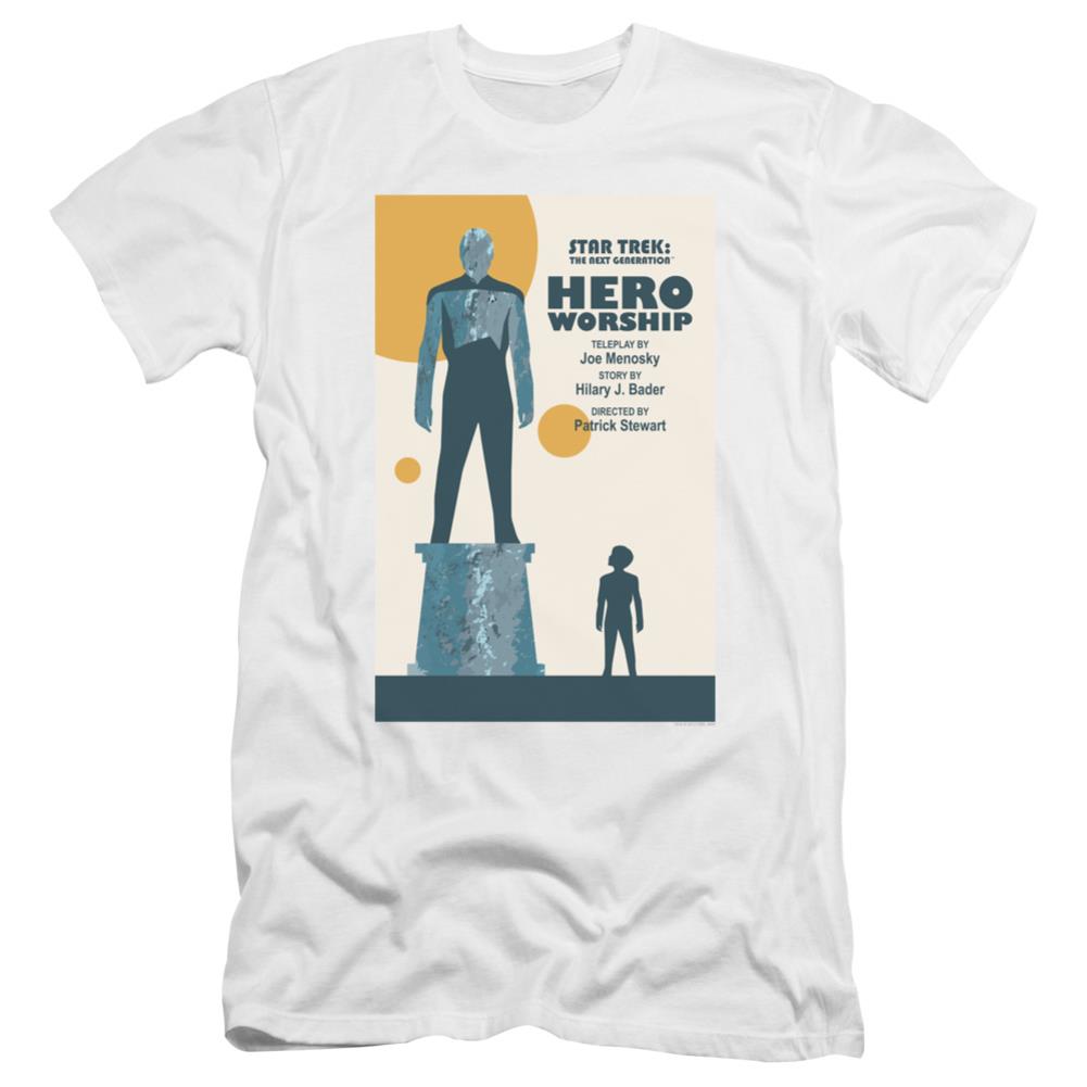 Star Trek TNG Season 5 Episode 11 Men's Ultra-Soft 30/1 Cotton Slim Short-Sleeve T-Shirt