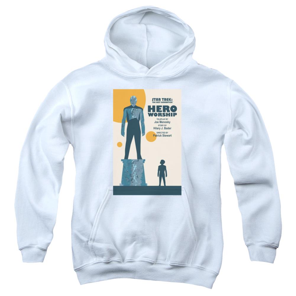 Star Trek TNG Season 5 Episode 11 Youth Cotton Poly Pull-Over Hoodie