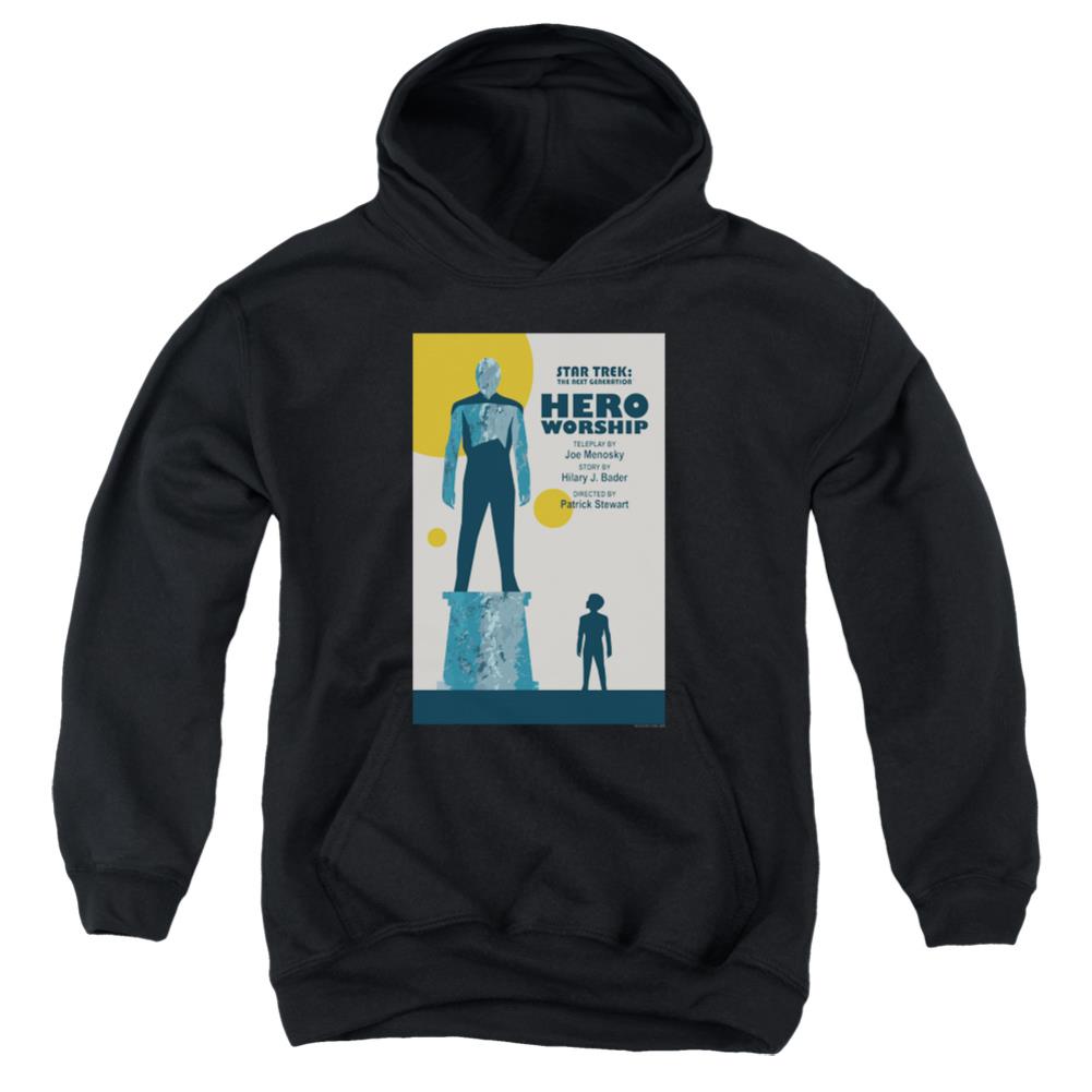 Star Trek TNG Season 5 Episode 11 Youth Cotton Poly Pull-Over Hoodie