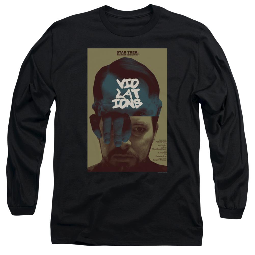 Star Trek TNG Season 5 Episode 12 Men's 18/1 Cotton Long-Sleeve T-Shirt