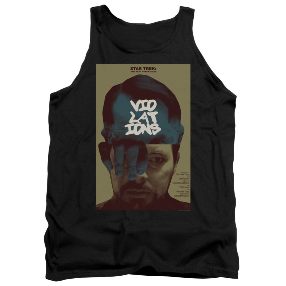 Star Trek TNG Season 5 Episode 12 Men's 18/1 Cotton Tank Top