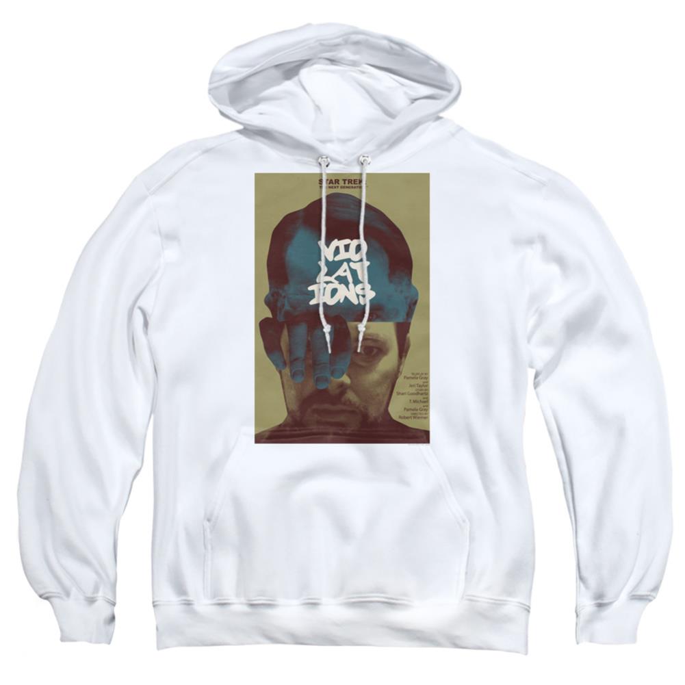 Star Trek TNG Season 5 Episode 12 Men's Pull-Over 75 25 Poly Hoodie