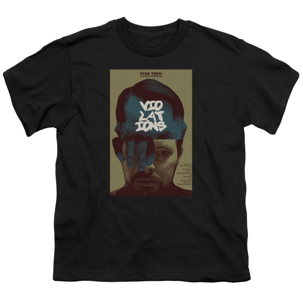 Star Trek TNG Season 5 Episode 12 Youth 18/1 100% Cotton Short-Sleeve T-Shirt