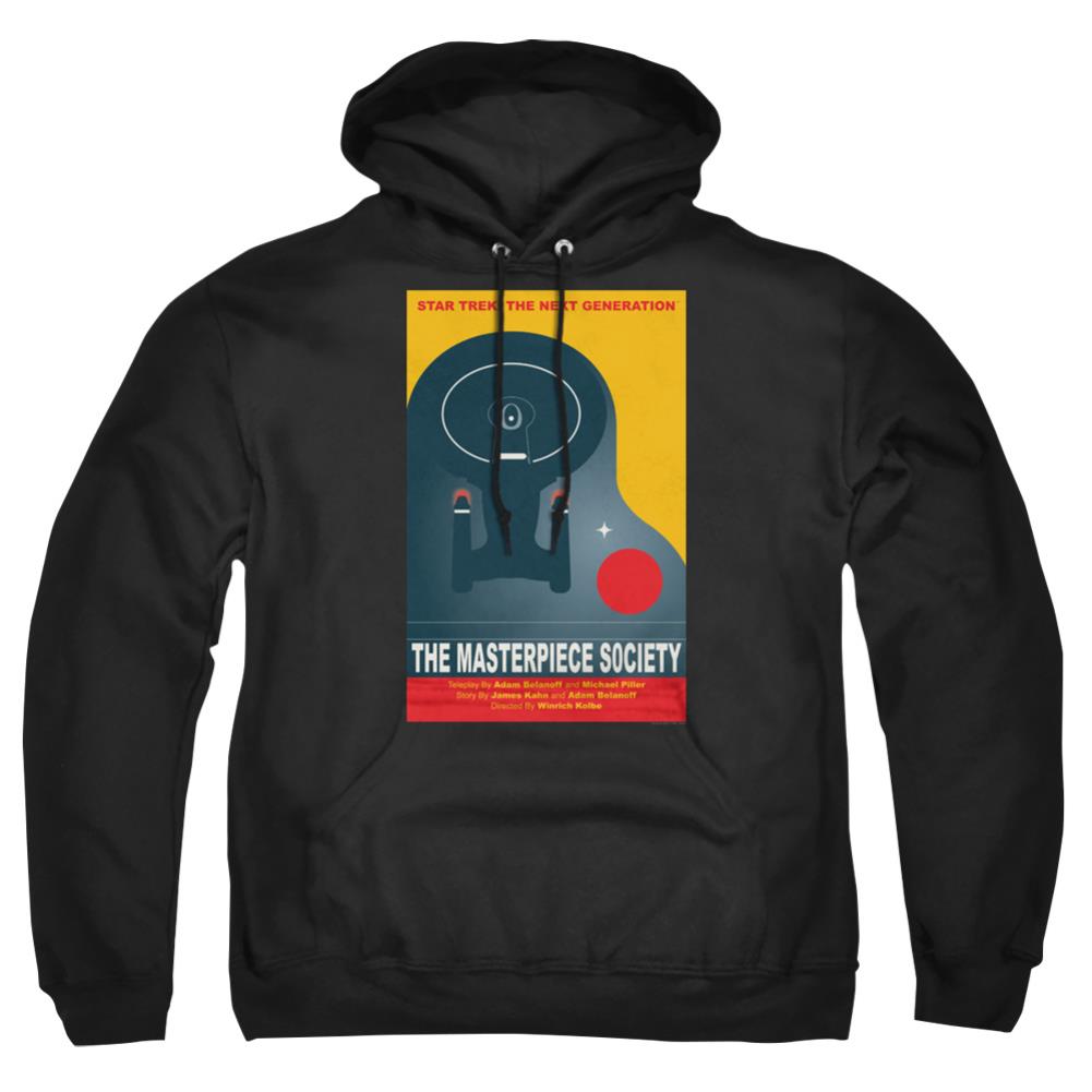 Star Trek TNG Season 5 Episode 13 Men's Pull-Over 75 25 Poly Hoodie