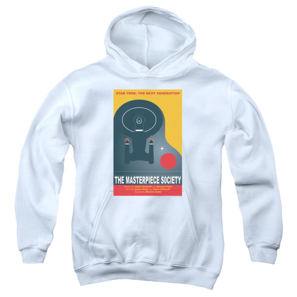 Star Trek TNG Season 5 Episode 13 Youth Cotton Poly Pull-Over Hoodie