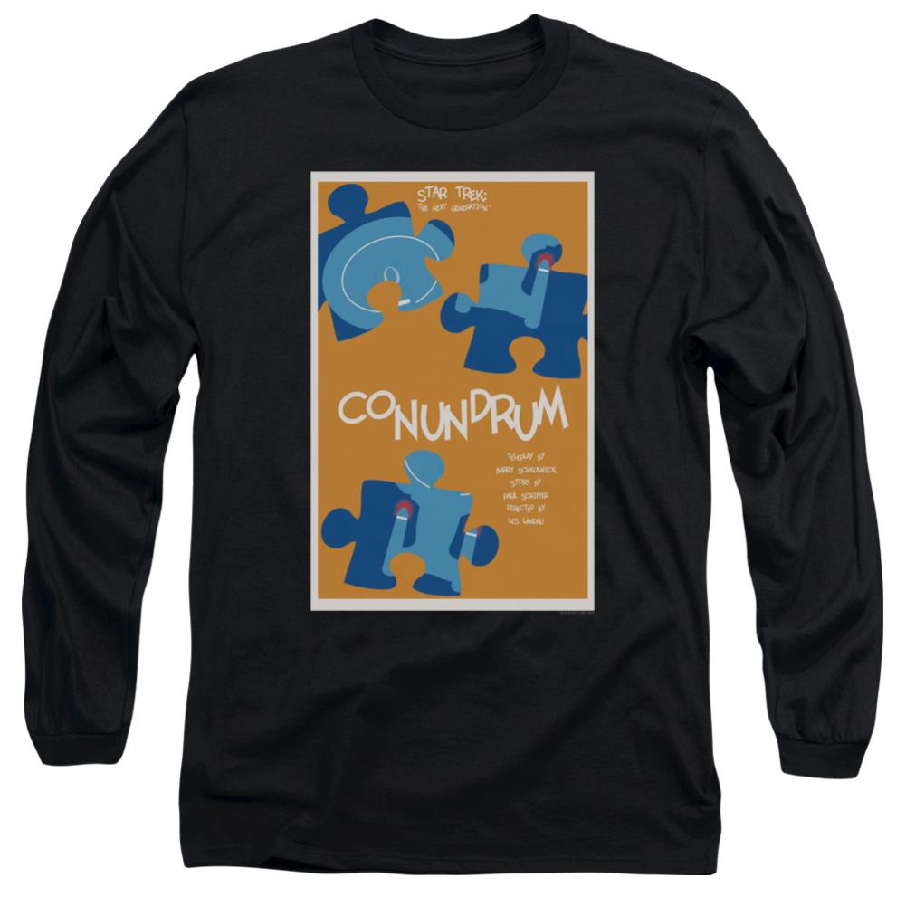 Star Trek TNG Season 5 Episode 14 Men's 18/1 Cotton Long-Sleeve T-Shirt