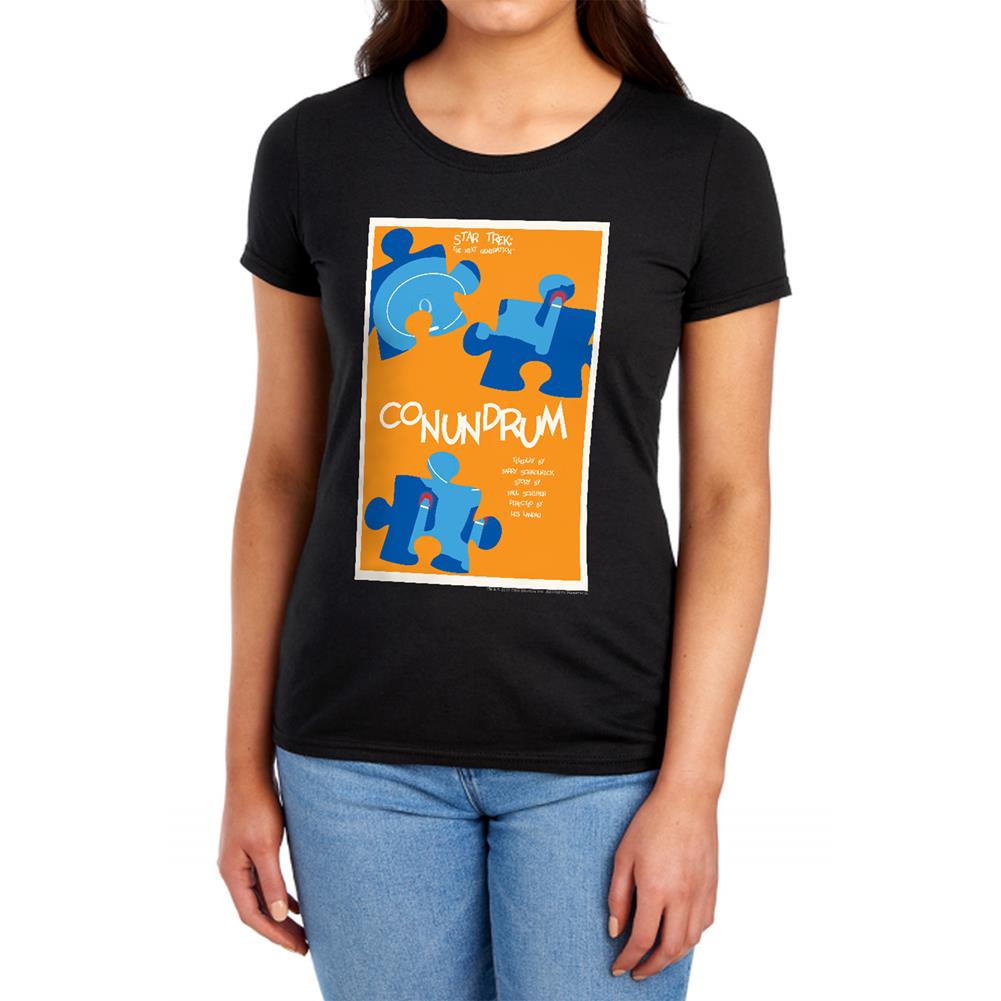 Star Trek TNG Season 5 Episode 14 Women's 18/1 Cotton Short-Sleeve T-Shirt