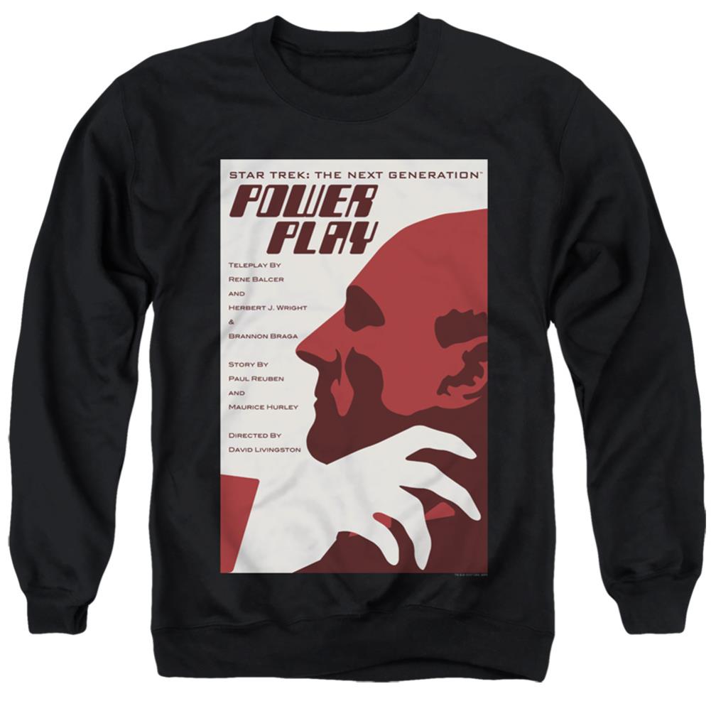 Star Trek TNG Season 5 Episode 15 Men's Crewneck 50 50 Poly Long-Sleeve T-Shirt