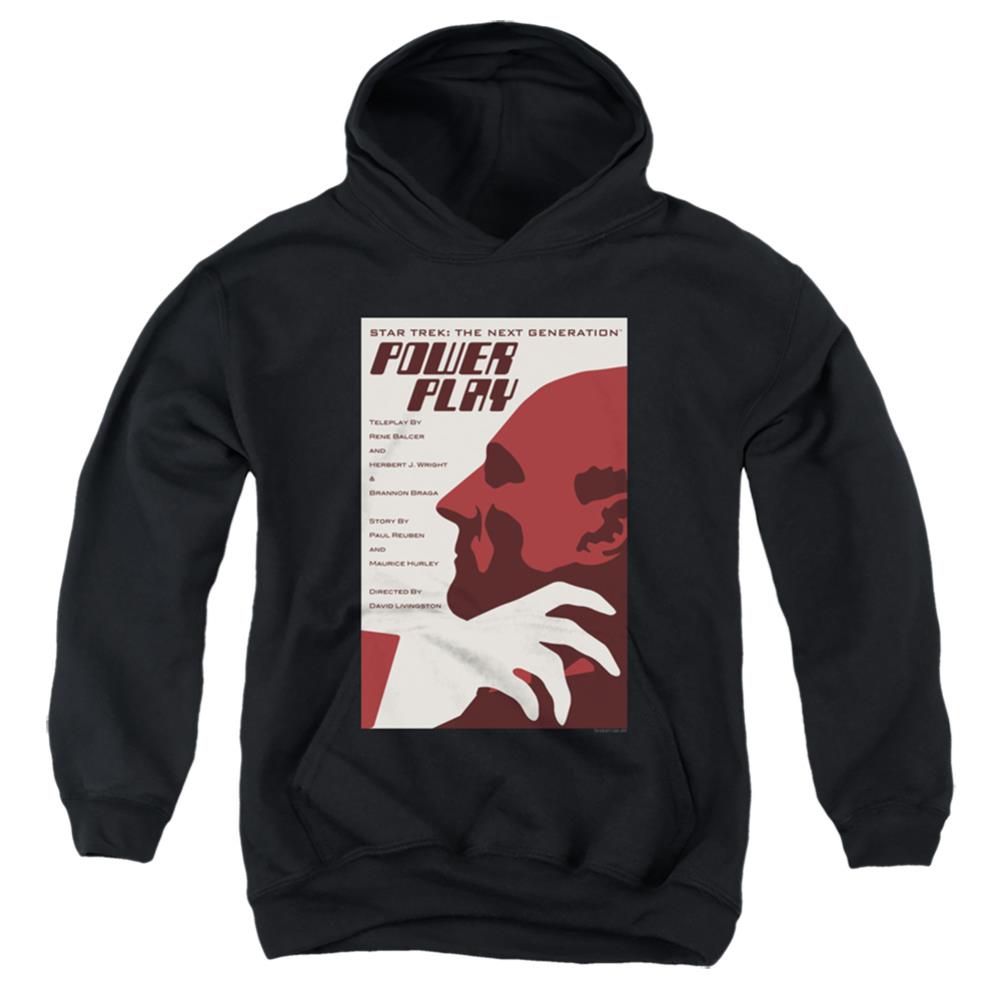 Star Trek TNG Season 5 Episode 15 Youth Cotton Poly Pull-Over Hoodie