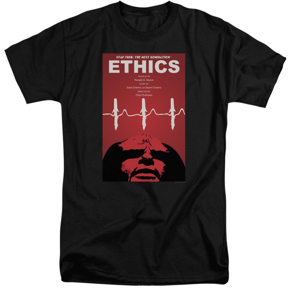Star Trek TNG Season 5 Episode 16 Men's 18/1 Tall Cotton Short-Sleeve T-Shirt