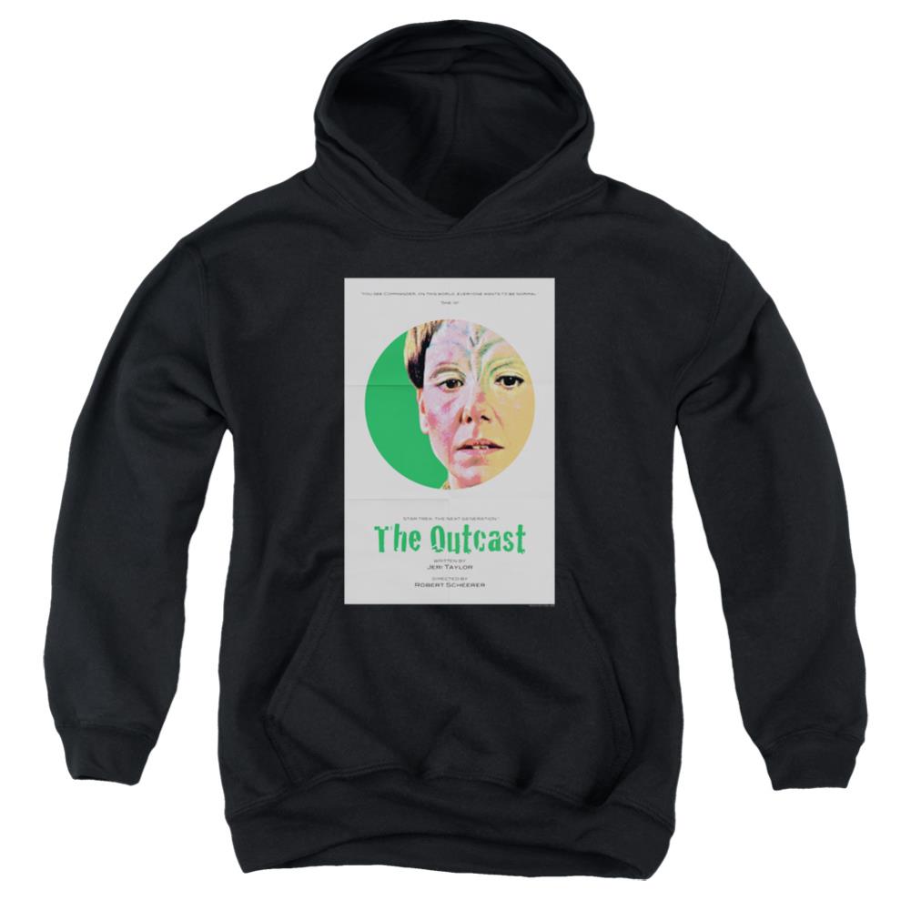 Star Trek TNG Season 5 Episode 17 Youth Cotton Poly Pull-Over Hoodie