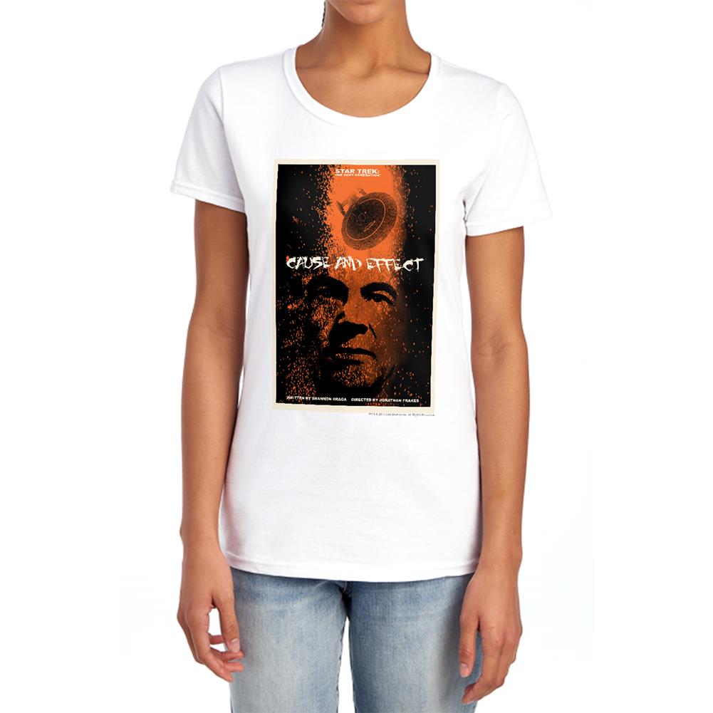 Star Trek TNG Season 5 Episode 18 Women's 18/1 Cotton Short-Sleeve T-Shirt