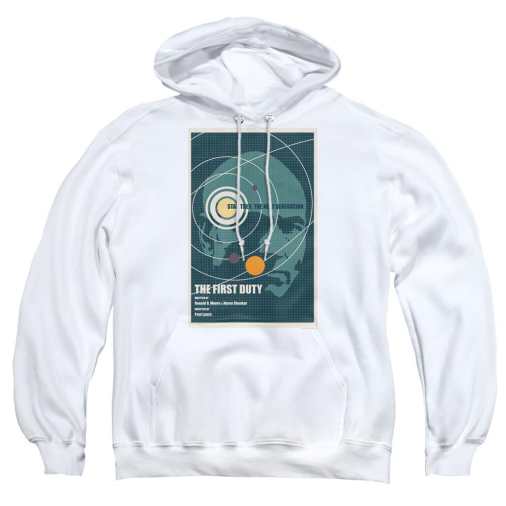Star Trek TNG Season 5 Episode 19 Men's Pull-Over 75 25 Poly Hoodie