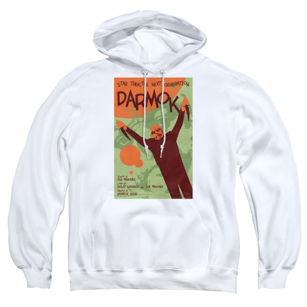 Star Trek TNG Season 5 Episode 2 Men's Pull-Over 75 25 Poly Hoodie