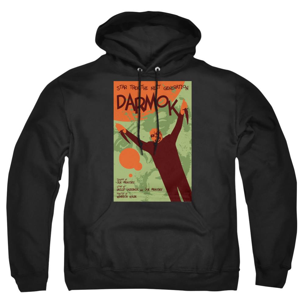 Star Trek TNG Season 5 Episode 2 Men's Pull-Over 75 25 Poly Hoodie