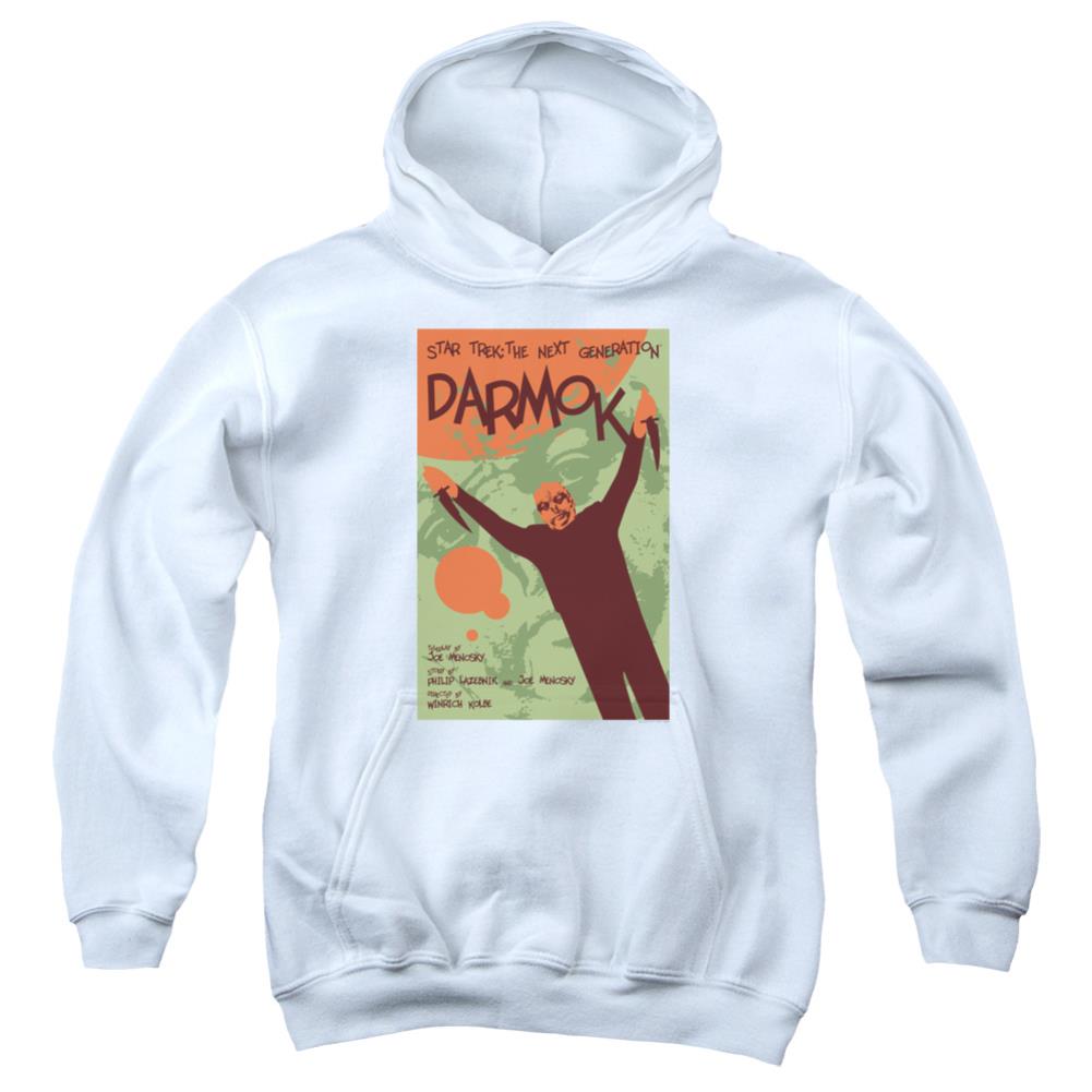Star Trek TNG Season 5 Episode 2 Youth Cotton Poly Pull-Over Hoodie