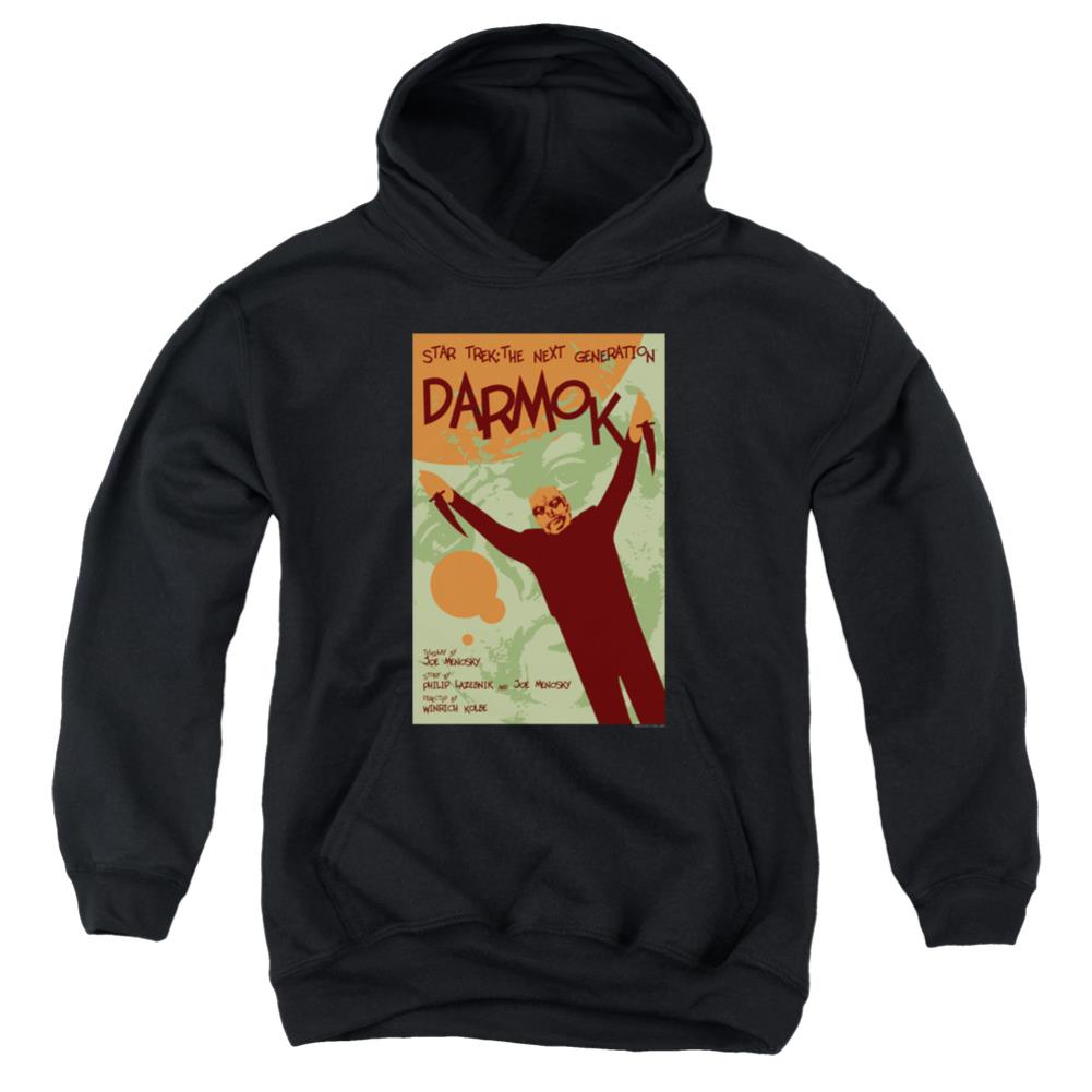 Star Trek TNG Season 5 Episode 2 Youth Cotton Poly Pull-Over Hoodie